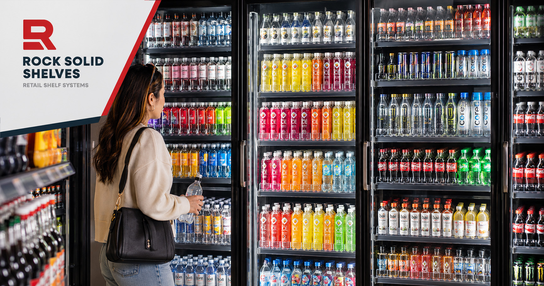 front-facing cooler displays